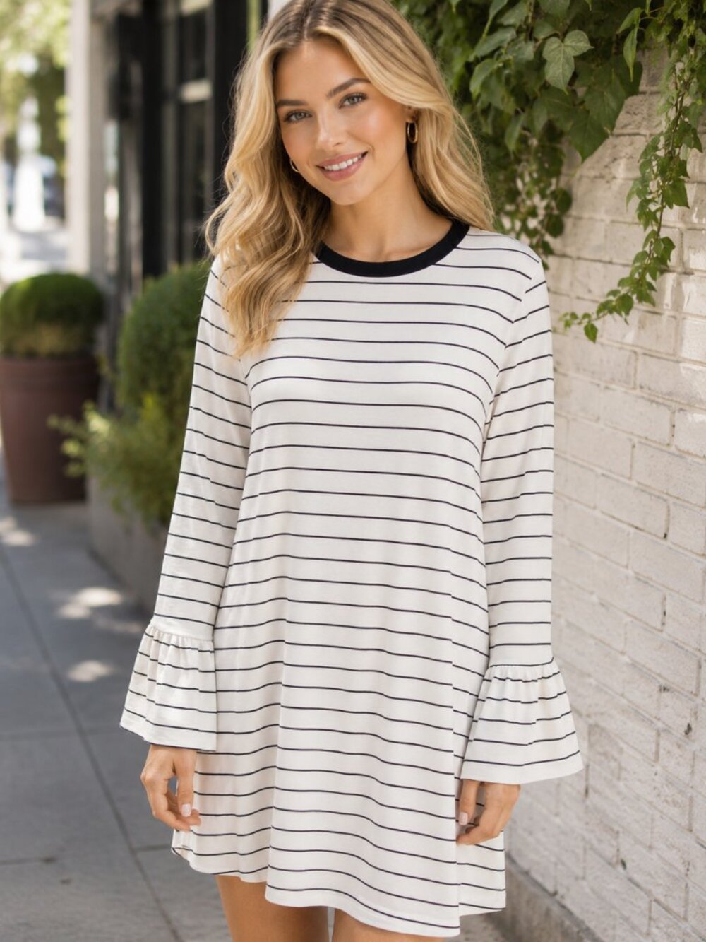 NWT UO Kimchi Blue Bell Sleeve Dress